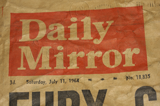 1964 - Daily Mirror for 3d